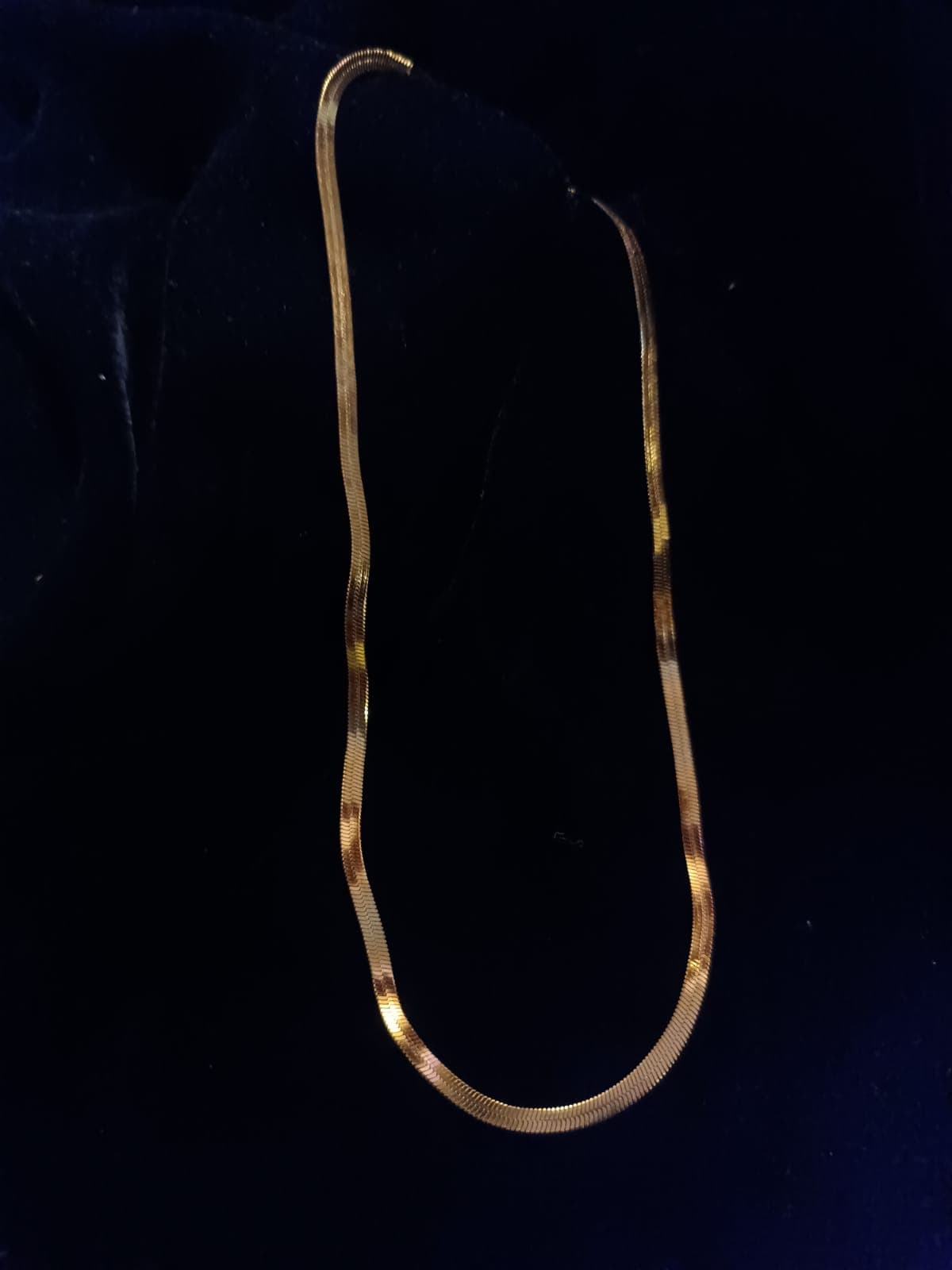 Classic Herringbone Chain Necklace