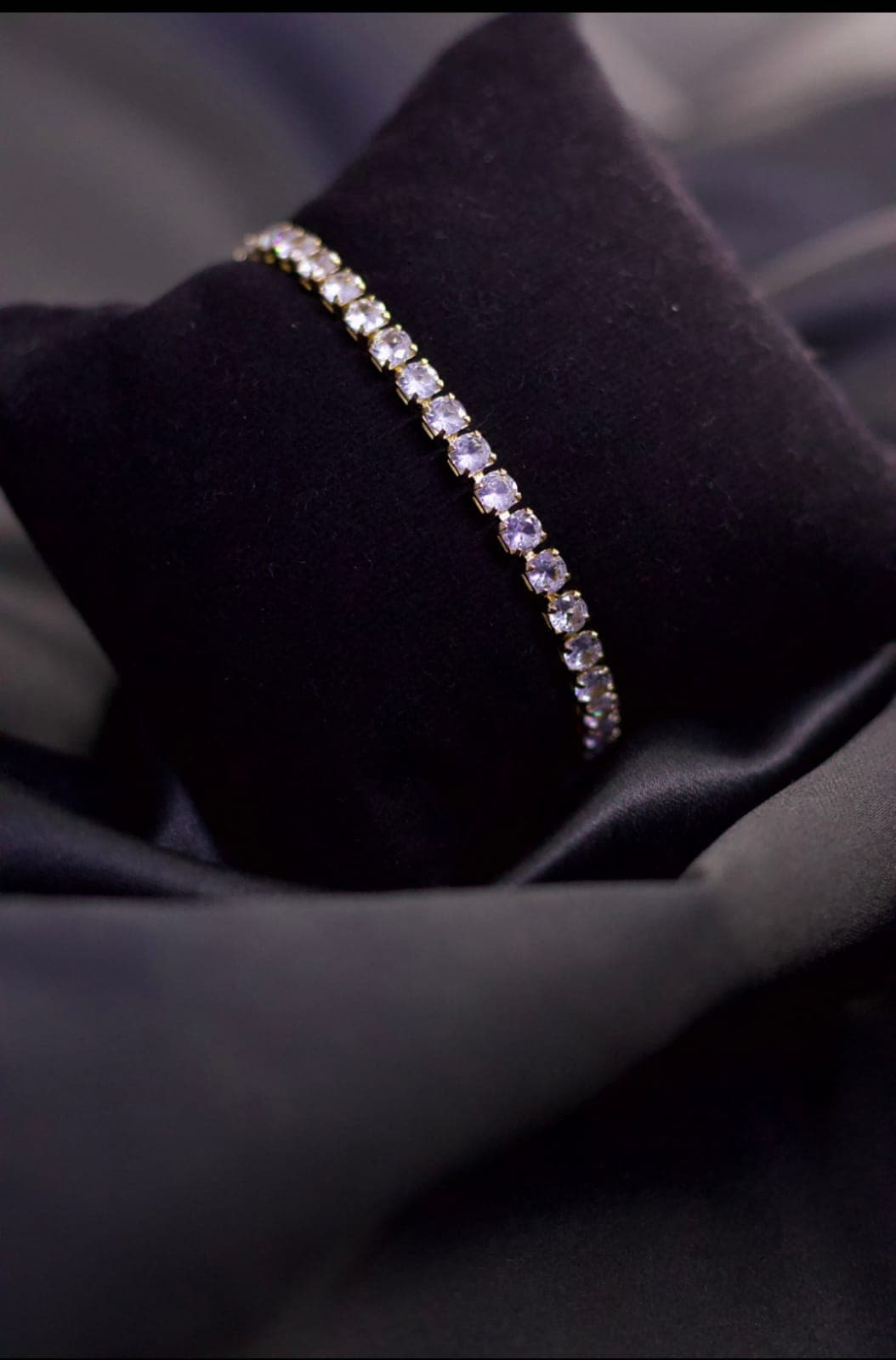 Lilac Ice Tennis Bracelet