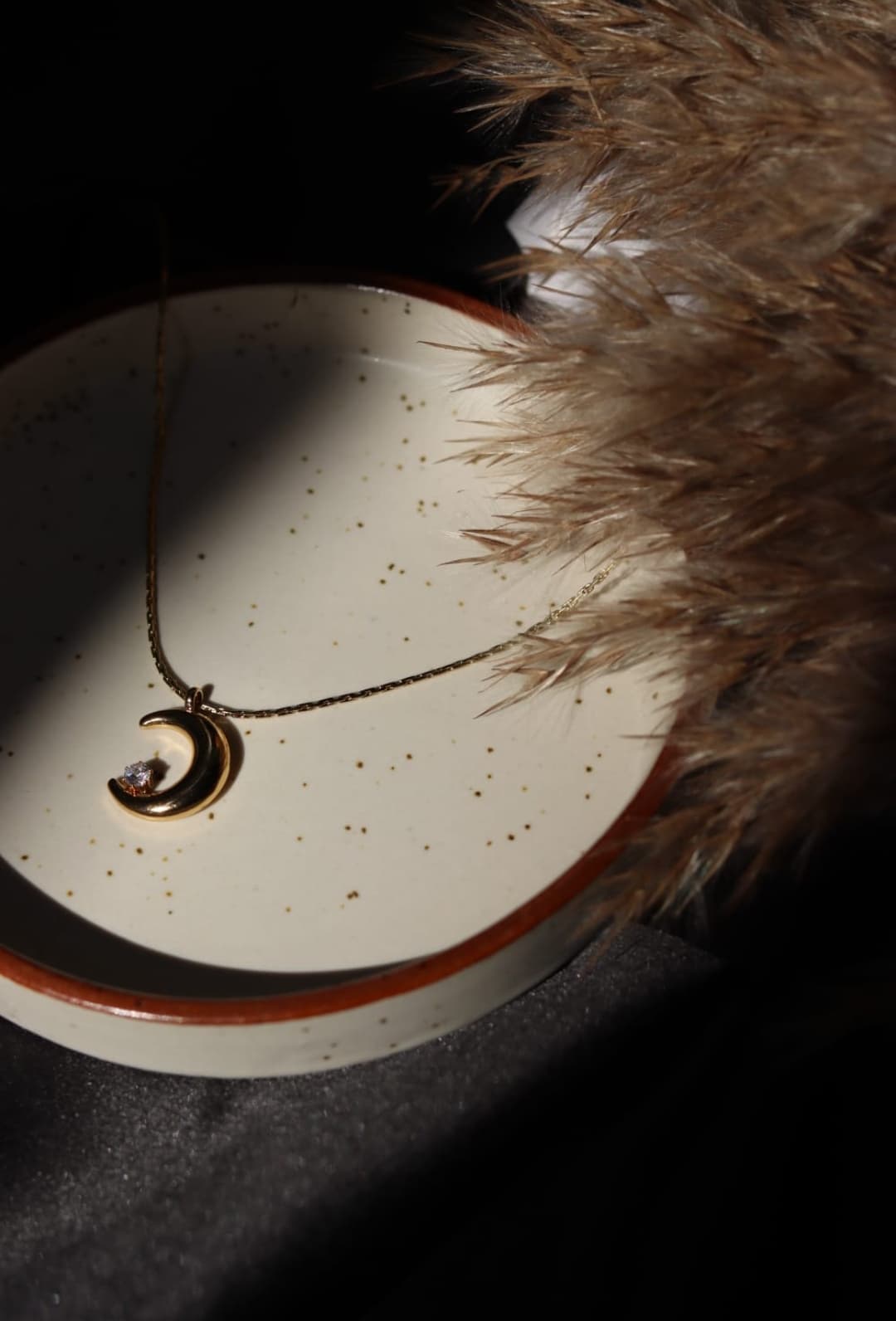 Luna Crescent Moon Necklace