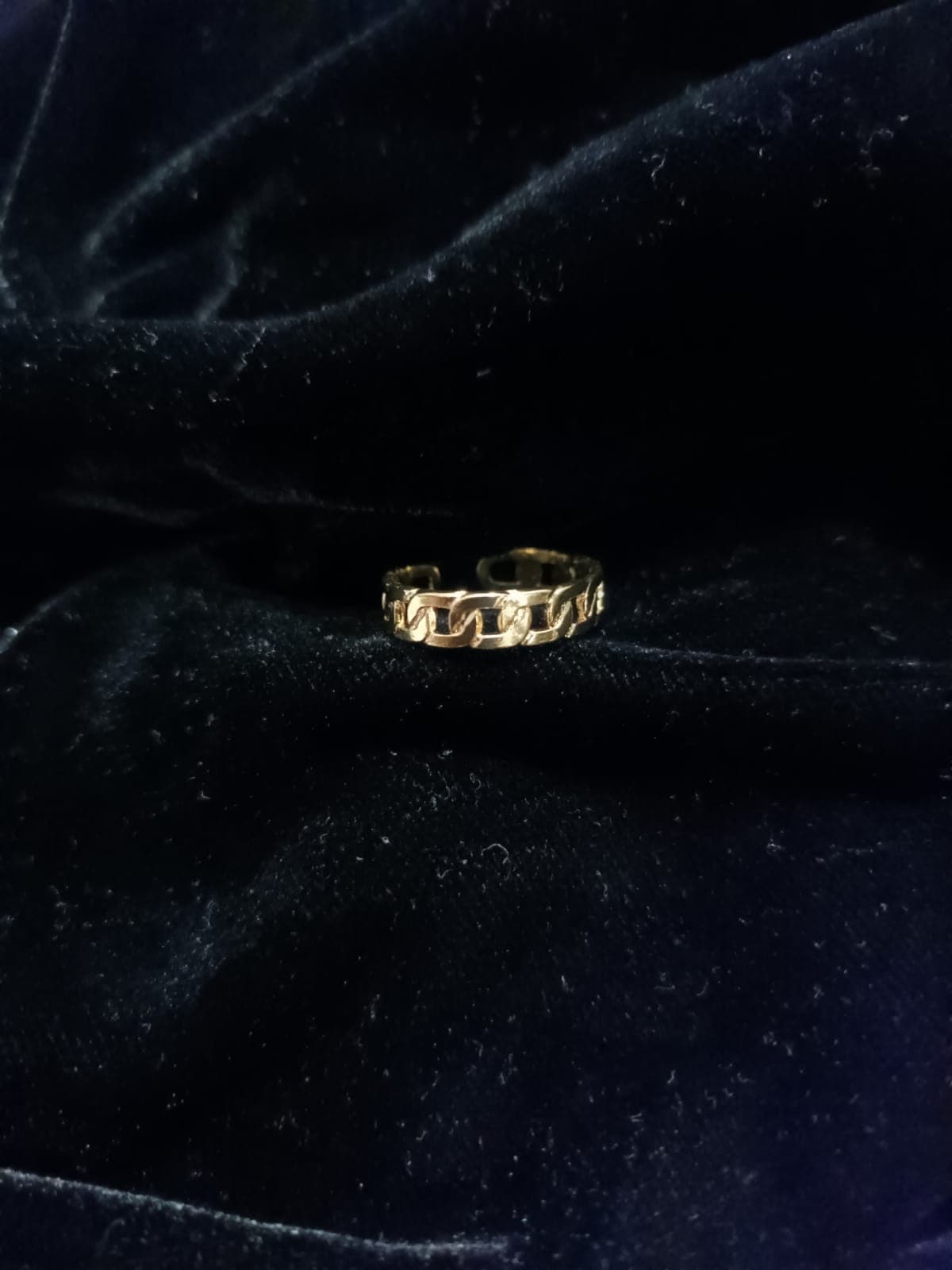 Chunky Chain-Link Ring
