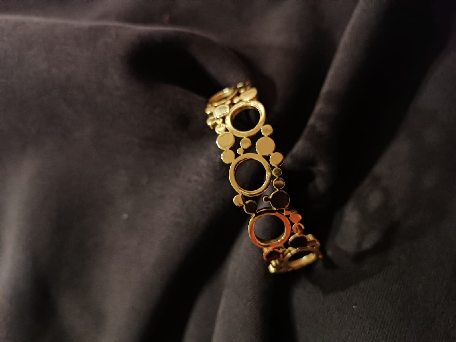 Circles & Discs Link Bracelet