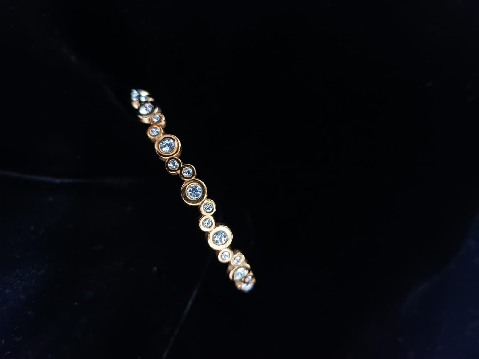 Bubble Bezel Tennis Bracelet